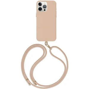 Etui UNIQ Coehl Muse iPhone 15 Pro Magnetic Charging dusty nude