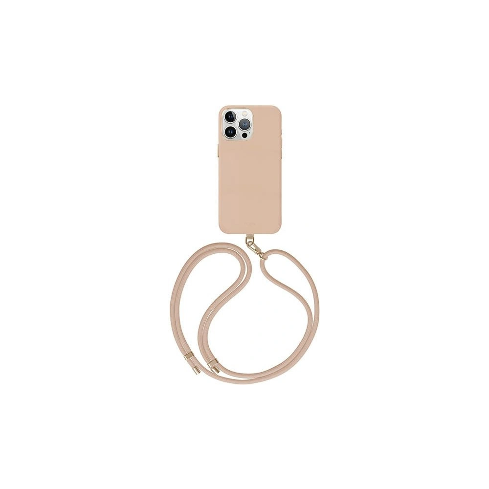 Etui UNIQ Coehl Muse iPhone 15 Pro Magnetic Charging dusty nude