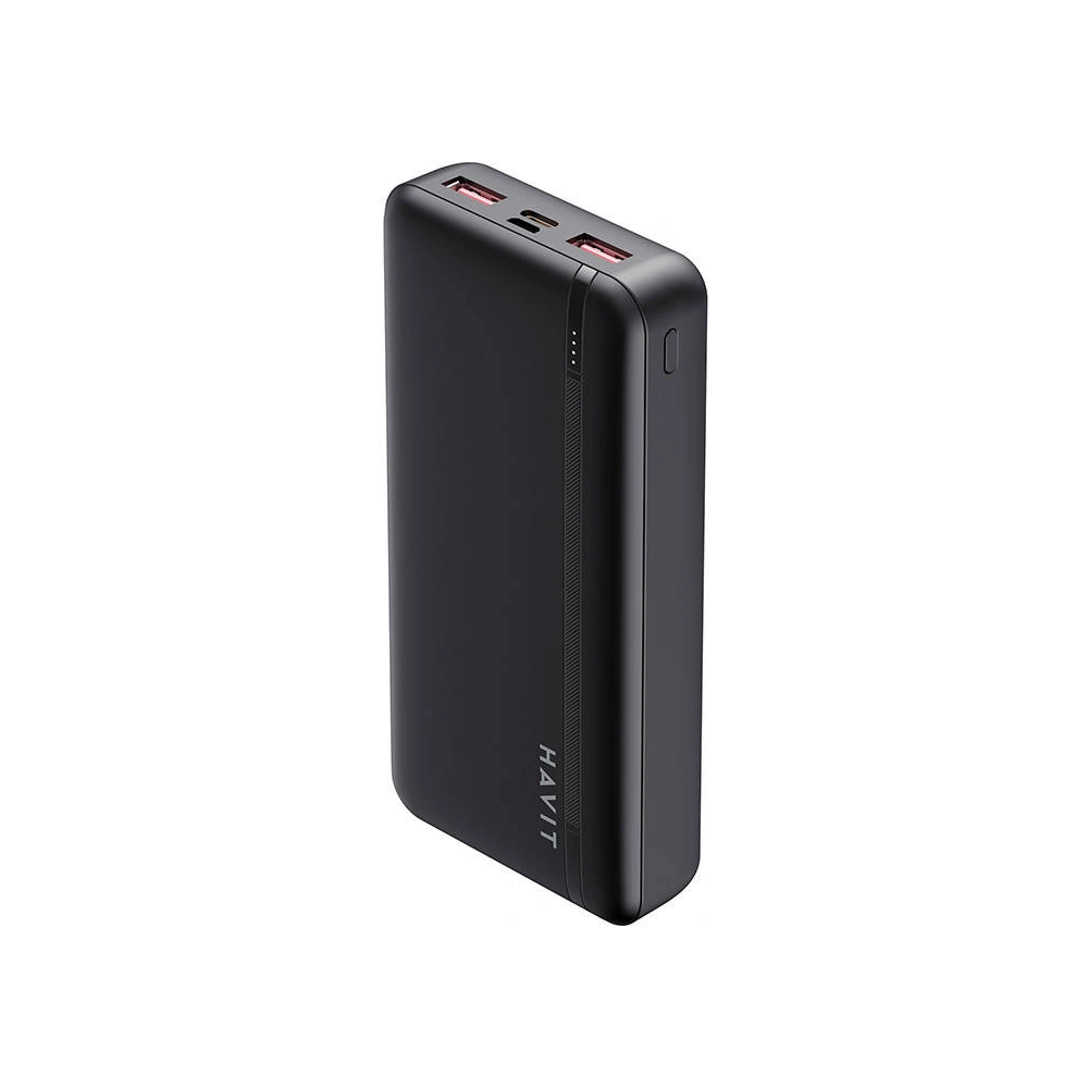 Powerbank HAVIT PB92 20000 mAh, 2x USB-A, 1x USB-C, PD (czarny)