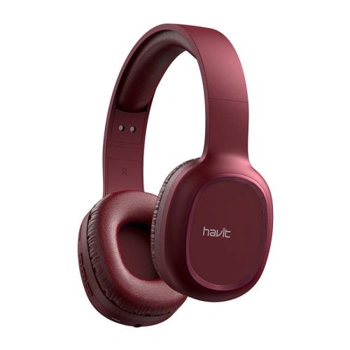 Buy Havit H2590BT PRO Bluetooth 5.1 Wireless Headphones (red) - HVT225 - {ean13} - Home Screen Store Europe