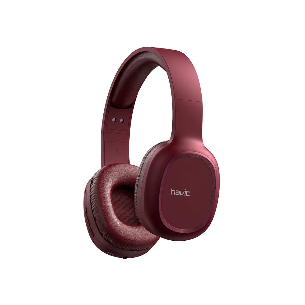 Bezprzewodowe słuchawki Bluetooth 5.1 Havit H2590BT PRO (czerwone)