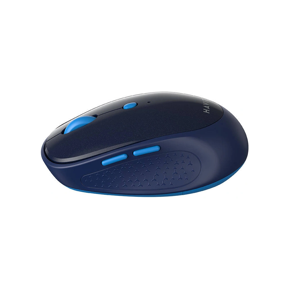 Bezprzewodowa mysz Havit MS76GT Plus 1600 DPI plug&play 2.4 GHz (niebieska)
