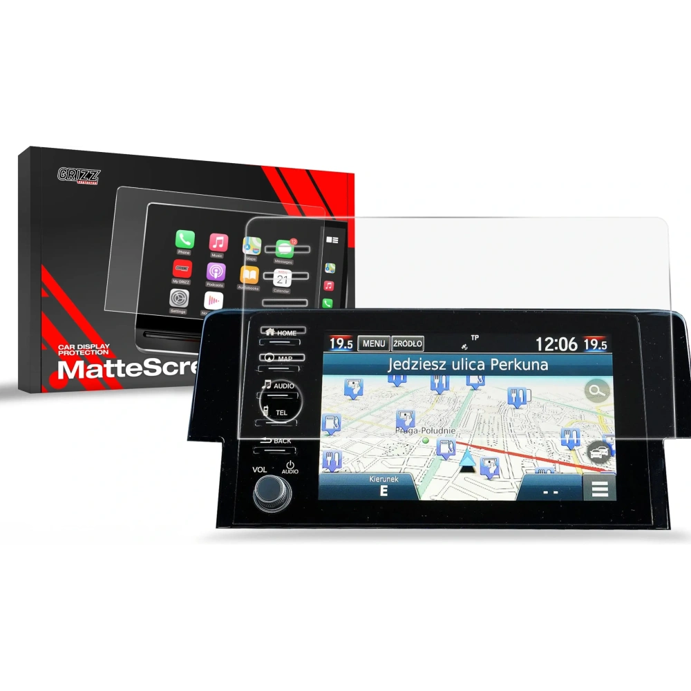 Folia matowa GrizzGlass CarDisplay Protection do Honda Civic X (2020)