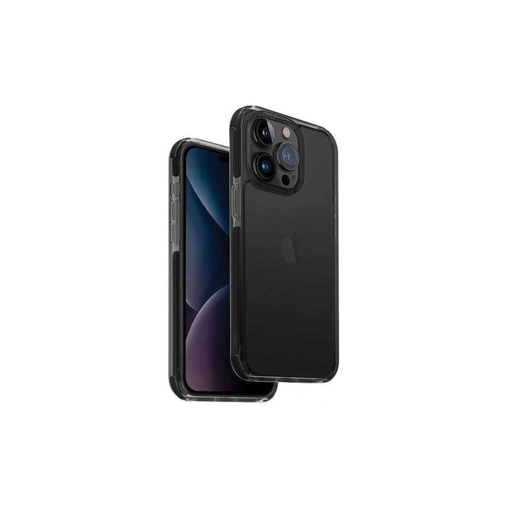 Etui UNIQ Combat iPhone 15 Pro czarny/carbon black