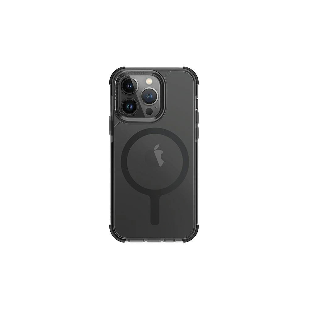 Etui UNIQ Combat iPhone 15 Pro MagClick Charging czarny/carbon black