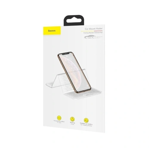 Kup Faltbare Gel-Pad-Unterlage Baseus Halterung (transparent) - BSU419CL - {ean13} - Sklep Home Screen