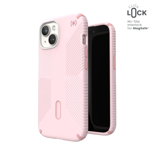 Kup Etui Speck Presidio2 Grip ClickLock & MagSafe Apple iPhone 15 (Nimbus Pink/Dahlia Pink) - SPK561 - {ean13} - Sklep Home Screen