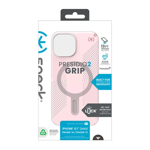 Kup Case Speck Presidio2 Grip ClickLock & MagSafe für Apple iPhone 15 (Nimbus Pink/Dahlia Pink) - SPK561 - {ean13} - Sklep Home Screen