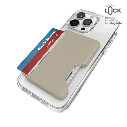 Kup Kapsa na karty Speck do pouzdra s funkcí ClickLock Wallet MagSafe Pale Oak - SPK563 - {ean13} - Sklep Home Screen