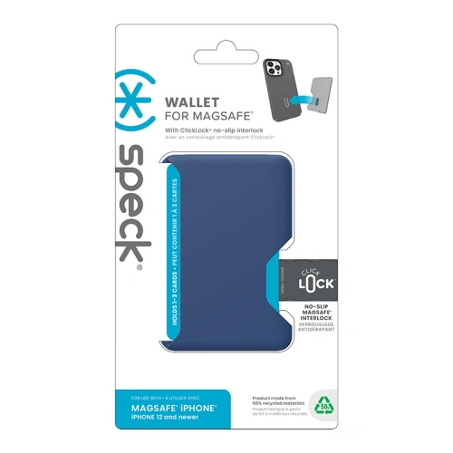 Kup Kapsa na karty Speck do pouzdra s funkcí ClickLock Wallet MagSafe Coastal Blue - SPK564 - {ean13} - Sklep Home Screen