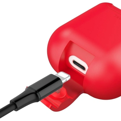 Buy BaseusApple AirPods Qi Charging Case Red - BSU420RED - {ean13} - Home Screen Store Europe