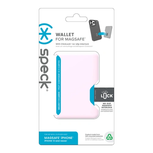 Kup Kártyatartó Speck a ClickLock Wallet MagSafe Nimbus Pink tokhoz - SPK565 - {ean13} - Sklep Home Screen
