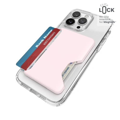 Kup Speck Buzunar pentru card pentru carcasa ClickLock Wallet MagSafe Nimbus Pink - SPK565 - {ean13} - Sklep Home Screen