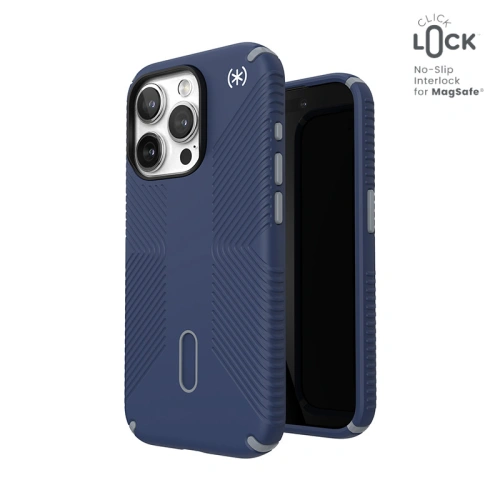 Kup Case Speck Presidio2 Grip ClickLock & MagSafe Apple iPhone 15 Pro (Küstenblau/Staubgrau) - SPK566 - {ean13} - Sklep Home Screen