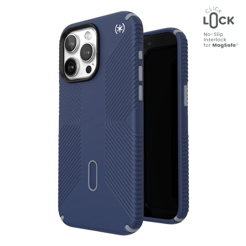 Kup Case Speck Presidio2 Grip ClickLock & MagSafe Apple iPhone 15 Pro Max (Küstenblau/Staubgrau) - SPK567 - {ean13} - Sklep Home Screen