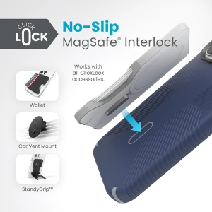 Buy Speck Presidio2 Grip ClickLock & MagSafe Apple iPhone 15 Pro Max (Coastal Blue/Dust Grey) - SPK567 - {ean13} - Home Screen Store Europe