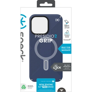 Buy Speck Presidio2 Grip ClickLock & MagSafe Apple iPhone 15 Pro Max (Coastal Blue/Dust Grey) - SPK567 - {ean13} - Home Screen Store Europe