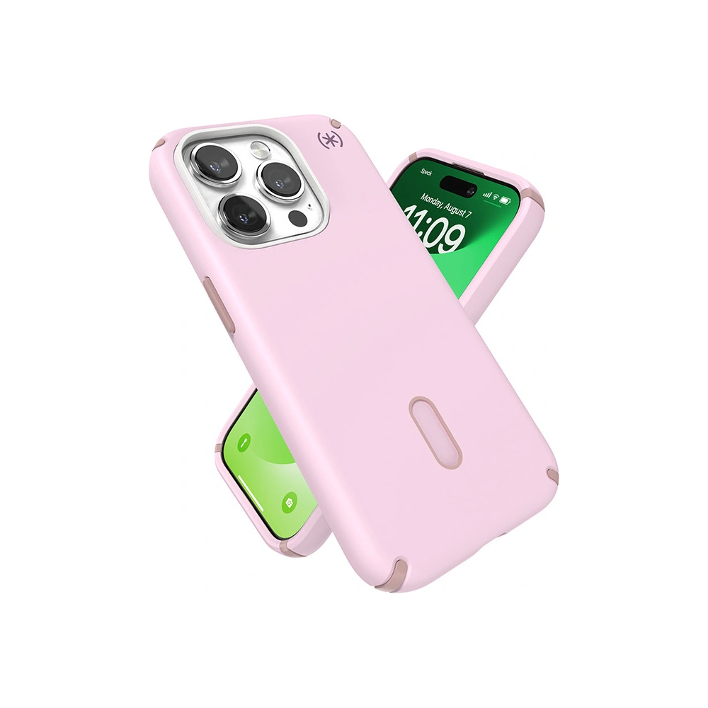 Etui Speck Presidio2 Pro ClickLock & MagSafe Apple iPhone 15 Pro (Soft Lilac/Carnation Petal)