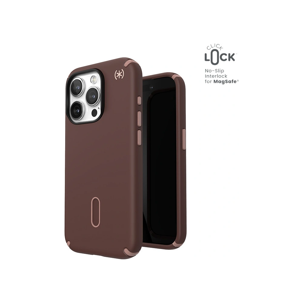 Etui Speck Presidio2 Pro ClickLock & MagSafe Apple iPhone 15 Pro (New Planet/Clay Tan)