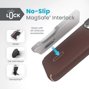Etui Speck Presidio2 Pro ClickLock & MagSafe Apple iPhone 15 Pro (New Planet/Clay Tan)