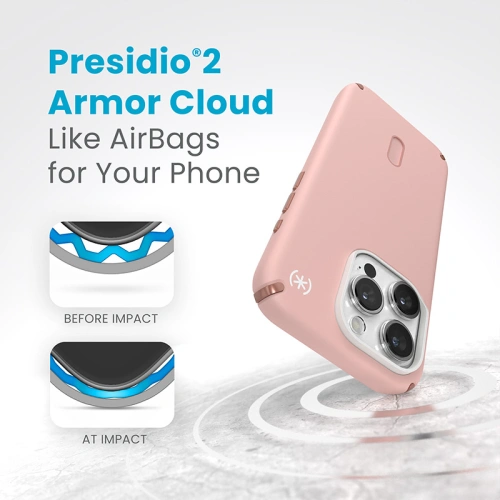 Kup Etui Speck Presidio2 Pro ClickLock & MagSafe Apple iPhone 15 Pro (Dahlia Pink/Rose Copper) - SPK572 - {ean13} - Sklep Home Screen