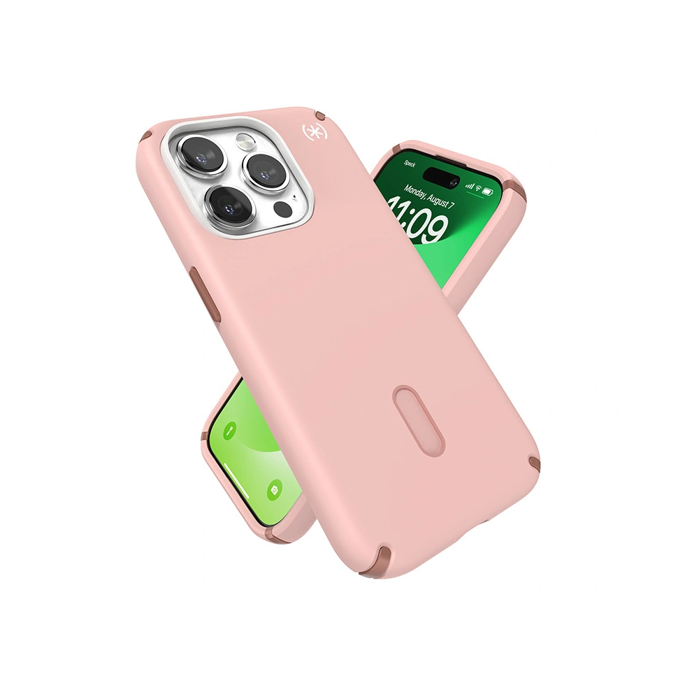 Etui Speck Presidio2 Pro ClickLock & MagSafe Apple iPhone 15 Pro (Dahlia Pink/Rose Copper)