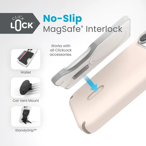 Kup Etui Speck Presidio2 Pro ClickLock & MagSafe Apple iPhone 15 Pro (Bleached Bone / Heirloom Gold / Hazel Brown) - SPK573 - {ean13} - Sklep Home Screen