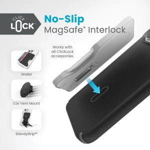 Buy Speck Presidio2 Pro ClickLock & MagSafe Apple iPhone 15 Pro Max (Black/Slate Grey/White) - SPK574 - {ean13} - Home Screen Store Europe