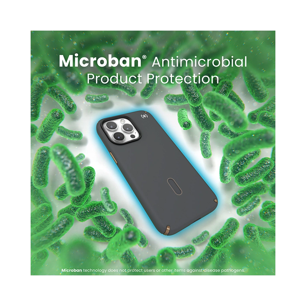 Etui Speck Presidio2 Pro ClickLock & MagSafe Apple iPhone 15 Pro Max (Charcoal Grey/Cool Bronze)