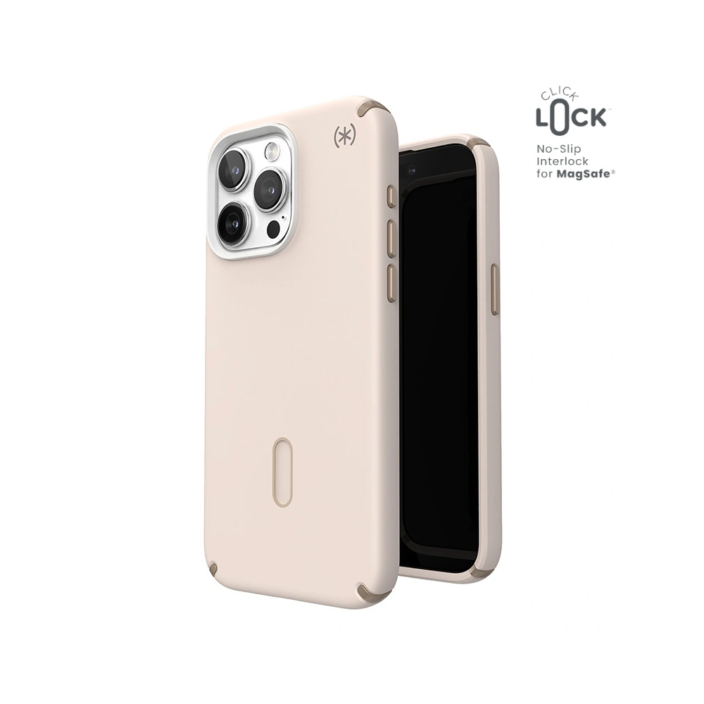 Etui Speck Presidio2 Pro ClickLock & MagSafe Apple iPhone 15 Pro Max (Bleached Bone / Heirloom Gold / Hazel Brown)
