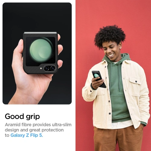 Kup Spigen Samsung Husă Airskin Pro Galaxy Z Flip5 Negru - SPN3100 - {ean13} - Sklep Home Screen