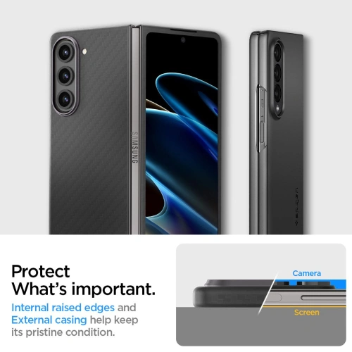 Kup Case Spigen Airskin Pro Samsung Galaxy Z Fold 5 Schwarz - SPN3102 - {ean13} - Sklep Home Screen