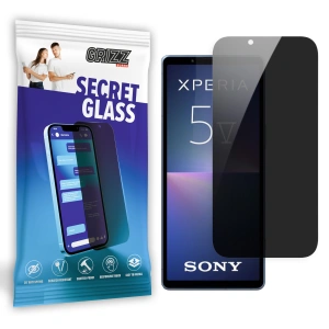 Matowe szkło prywatyzujące GrizzGlass SecretGlass do Sony Xperia 5 V