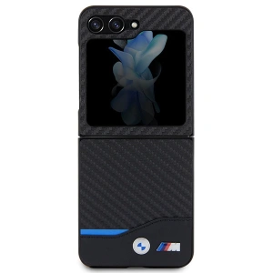 Kup Etui BMW BMHCZF522NBCK Samsung Galaxy Z Flip5 bőr szénszínű/fekete - BMW510 - {ean13} - Sklep Home Screen