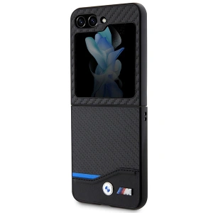 Kup Etui BMW BMHCZF522NBCK Samsung Galaxy Z Flip5 bőr szénszínű/fekete - BMW510 - {ean13} - Sklep Home Screen