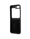Kup BMW Samsung Husă BMHCZF522NBCK Galaxy Z Flip5 Leather Carbon negru/negru - BMW510 - {ean13} - Sklep Home Screen
