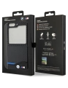 Kup BMW Samsung Husă BMHCZF522NBCK Galaxy Z Flip5 Leather Carbon negru/negru - BMW510 - {ean13} - Sklep Home Screen