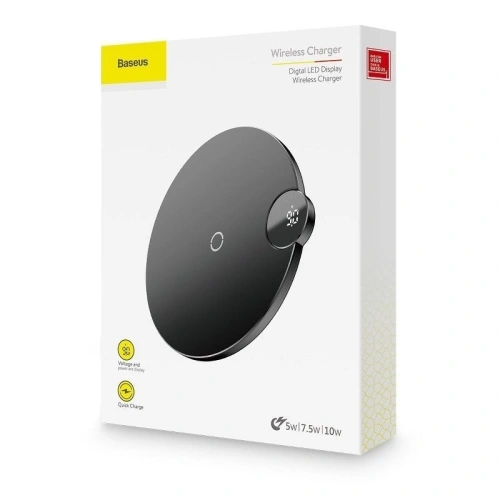 Kup Bezprzewodowa ładowarka indukcyjna Baseus Wireless Charger 10W - czarna - BSU425BLK - {ean13} - Sklep Home Screen