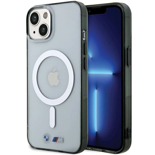 Kup Etui BMW BMHMP15SHCRS Apple iPhone 15 hardcase Silver Ring MagSafe przezroczysty/transparent - BMW511 - {ean13} - Sklep Home Screen