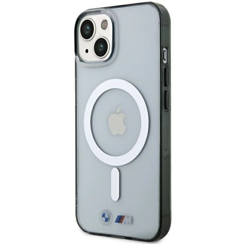 Kup Etui BMW BMHMP15SHCRS Apple iPhone 15 hardcase Silver Ring MagSafe przezroczysty/transparent - BMW511 - {ean13} - Sklep Home Screen
