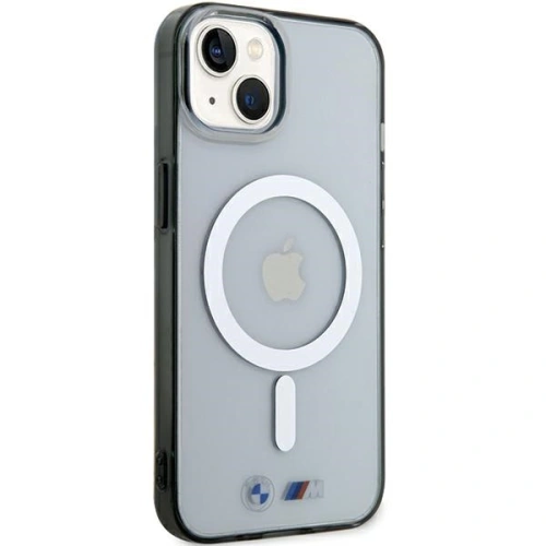 Kup Etui BMW BMHMP15SHCRS Apple iPhone 15 hardcase Silver Ring MagSafe przezroczysty/transparent - BMW511 - {ean13} - Sklep Home Screen