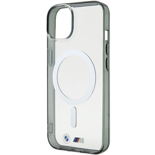 Kup Etui BMW BMHMP15SHCRS Apple iPhone 15 hardcase Silver Ring MagSafe átlátszó/transparent - BMW511 - {ean13} - Sklep Home Screen