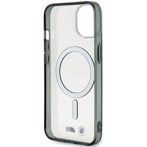 Kup Etui BMW BMHMP15SHCRS Apple iPhone 15 hardcase Silver Ring MagSafe przezroczysty/transparent - BMW511 - {ean13} - Sklep Home Screen