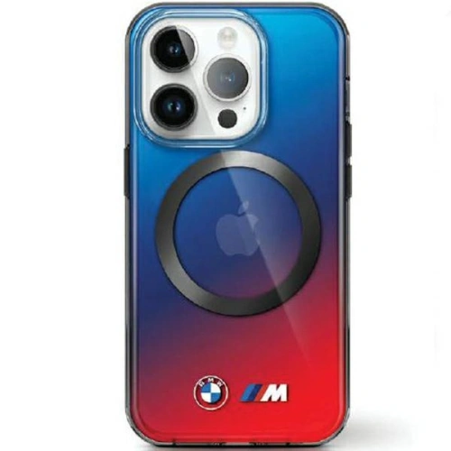 Kup Etui BMW BMHMP15SHTTG Apple iPhone 15 hardcase M Gradient MagSafe czerwono-niebieski/red blue - BMW512 - {ean13} - Sklep Home Screen