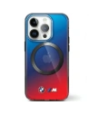 Etui BMW BMHMP15SHTTG Apple iPhone 15 hardcase M Gradient MagSafe czerwono-niebieski/red blue