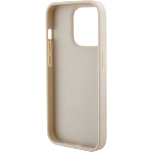 Etui Guess GUHCP15LPCRTHCD Apple iPhone 15 Pro hardcase Croco Triangle Logo złoty/gold