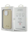 Buy Guess GUHCP15LPGMCSD Apple iPhone 15 Pro hardcase Glitter Glossy Script light gold - GUE2957 - {ean13} - Home Screen Store Europe
