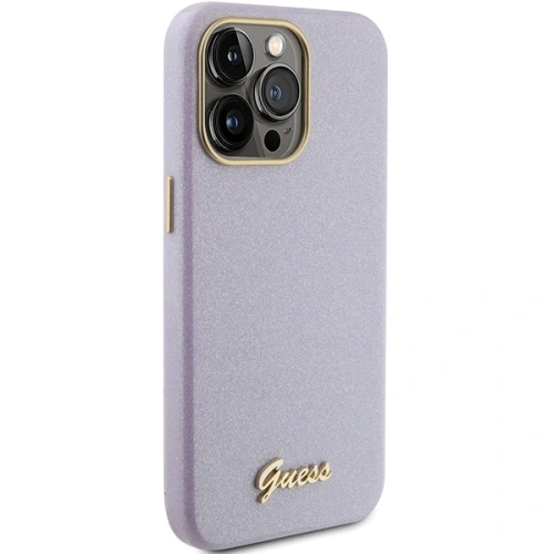 Kup Etui Guess GUHCP15LPGMCSL Apple iPhone 15 Pro hardcase Glitter Glossy Script fialový/lilac - GUE2958 - {ean13} - Sklep Home Screen
