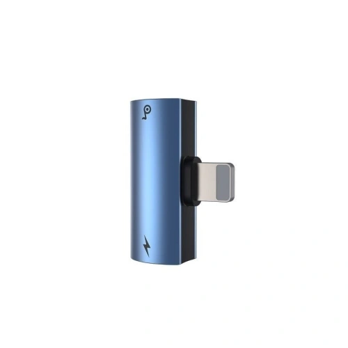 Buy Baseus iP Male to Dual iP Female Adapter L46 Blue - BSU426BLU - {ean13} - Home Screen Store Europe