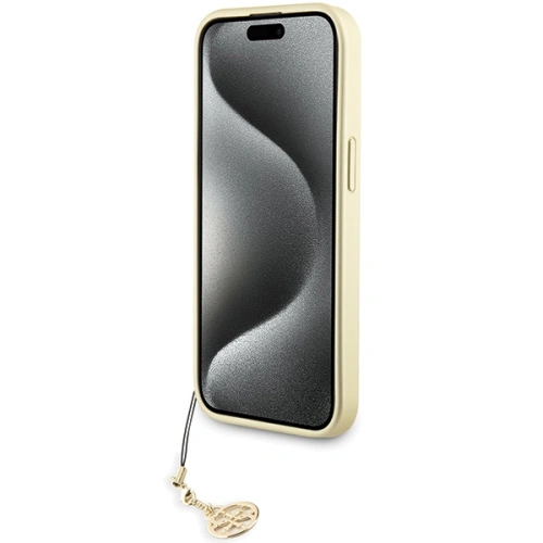 Kup Etui Guess GUHCP15SGF4GGR Apple iPhone 15 hardcase 4G Charms Collection szary/grey - GUE2959 - {ean13} - Sklep Home Screen